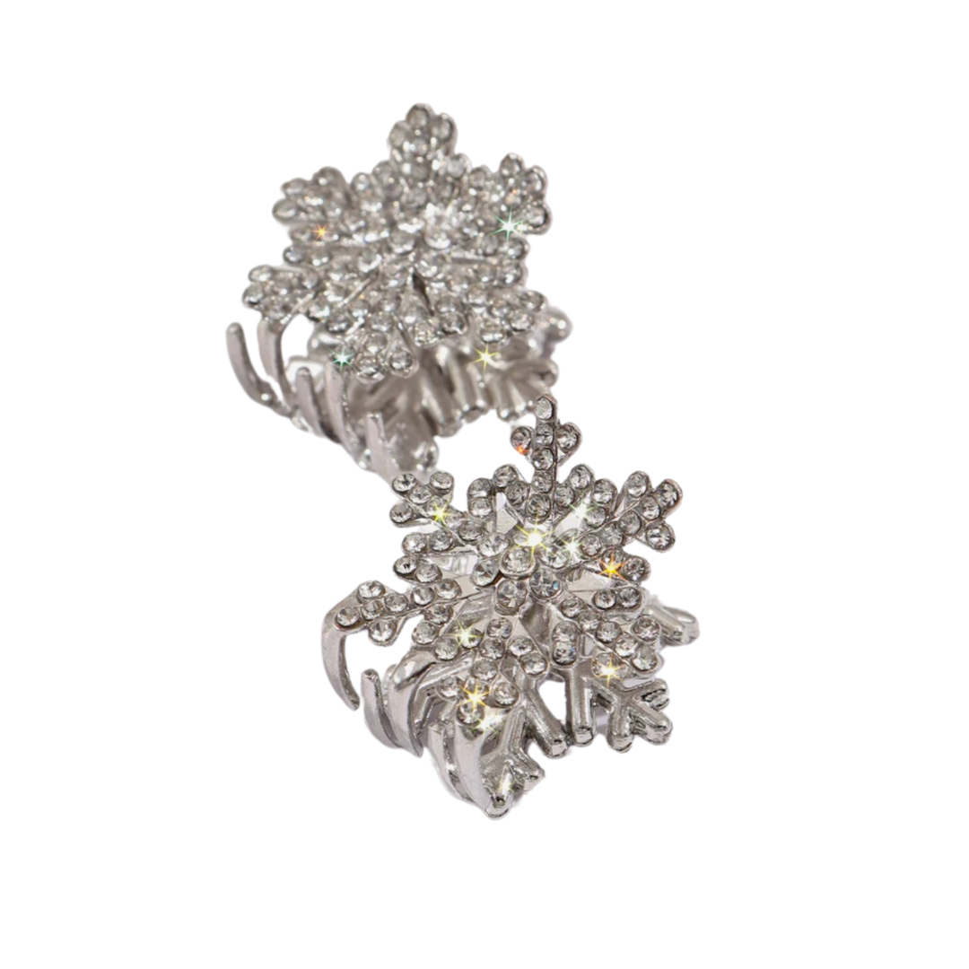 Snowflake Claw Clips