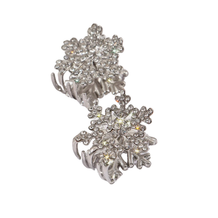 Snowflake Claw Clips