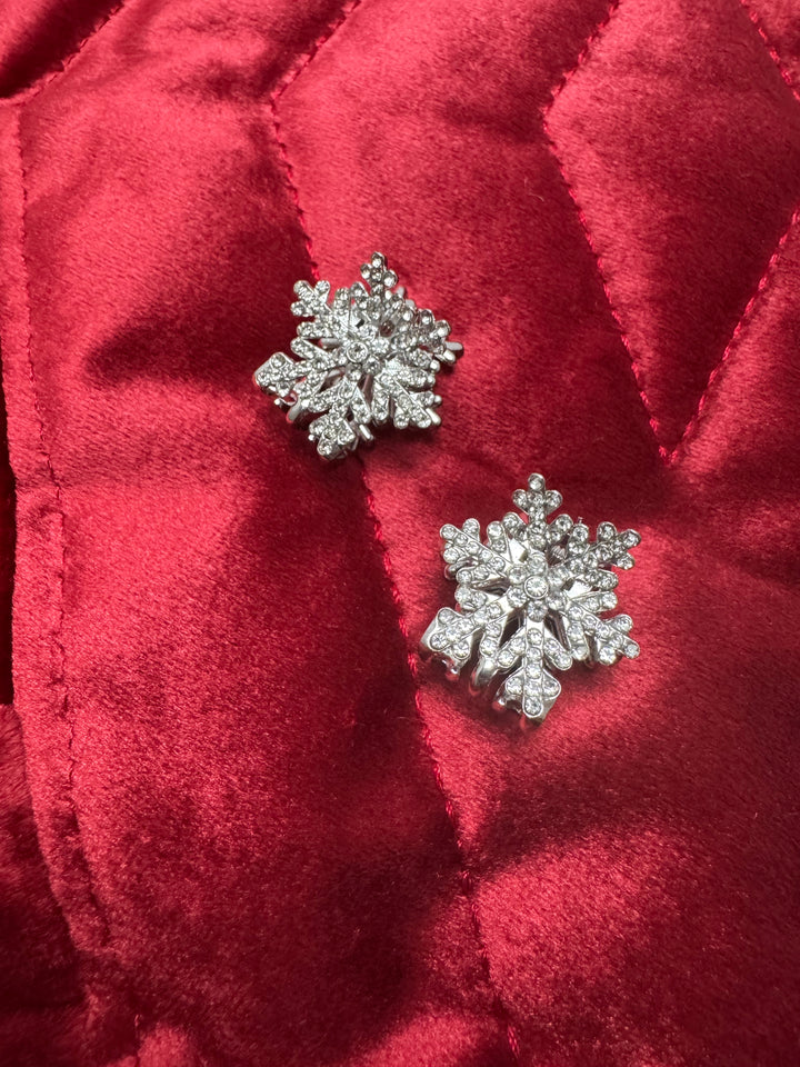 Snowflake Claw Clips