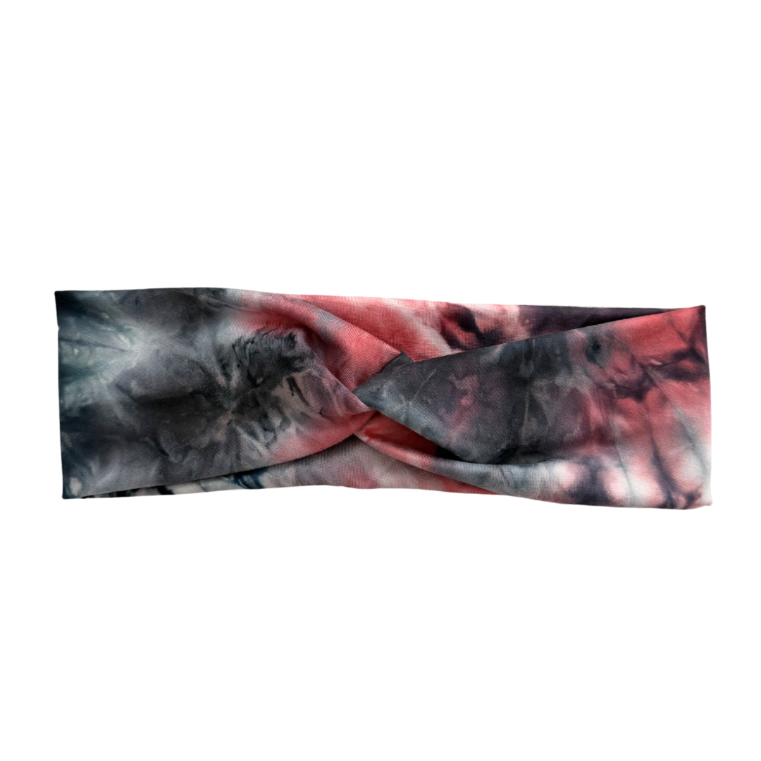 Midnight Raspberry Twist Headband