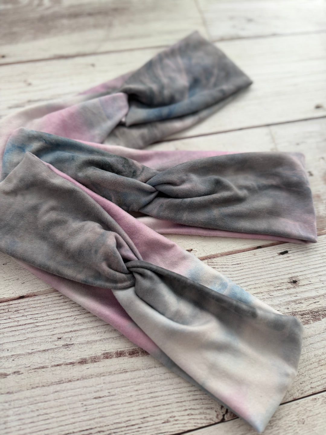 Lavender Storm Twist Headband