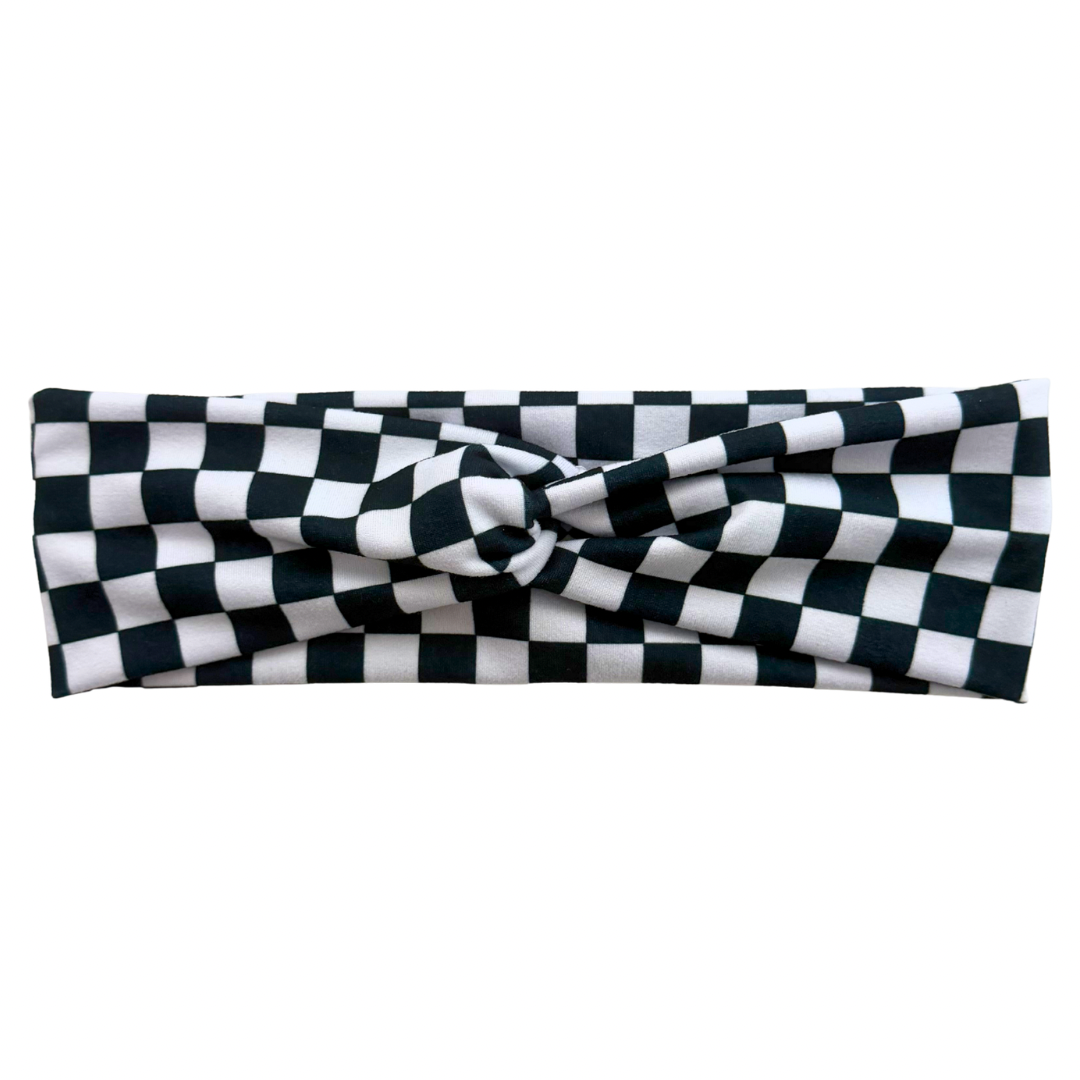 Checker Twist Headband