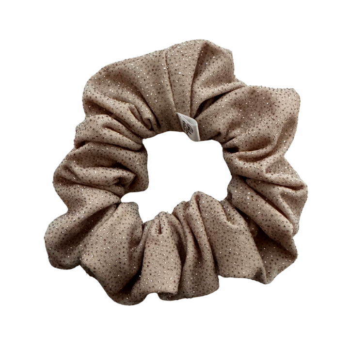 Champagne Glow Scrunchie
