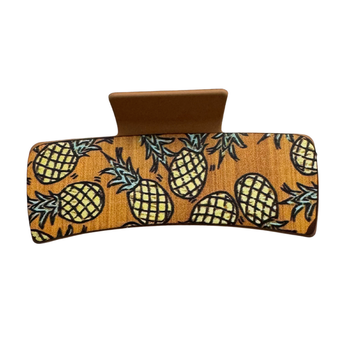 Large Leather Claw Clips