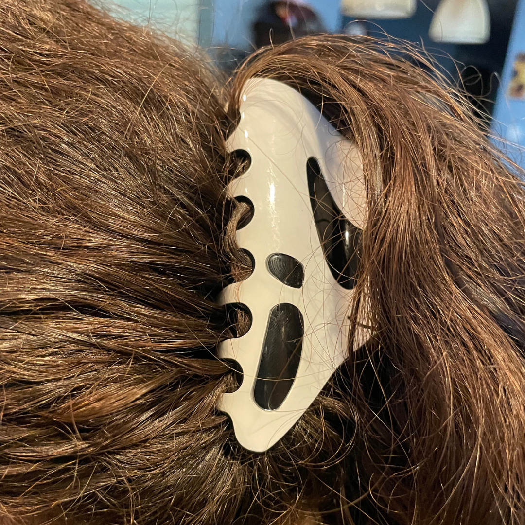 Scream Face Claw Clip