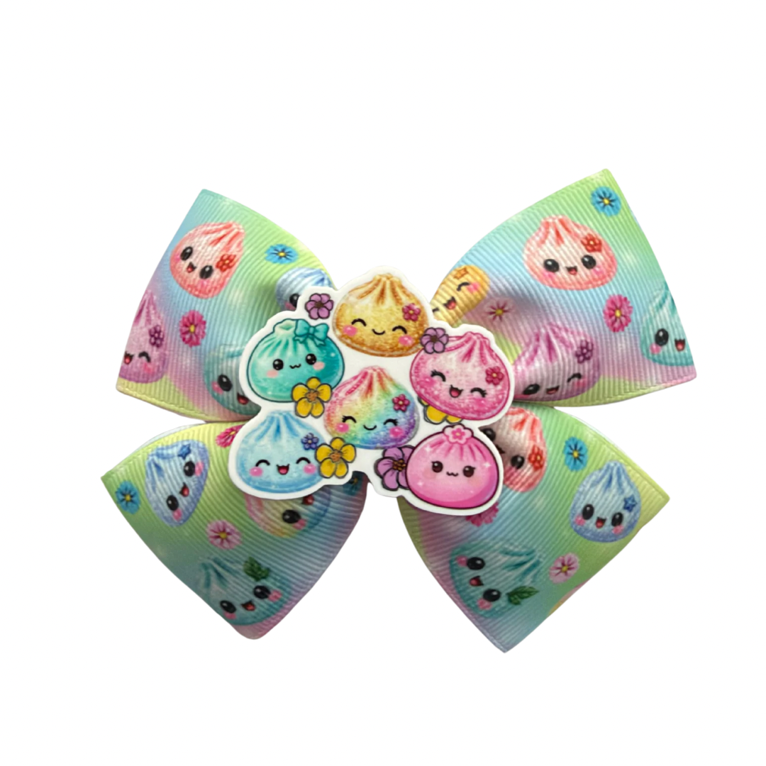 Dumplings Hair Bow