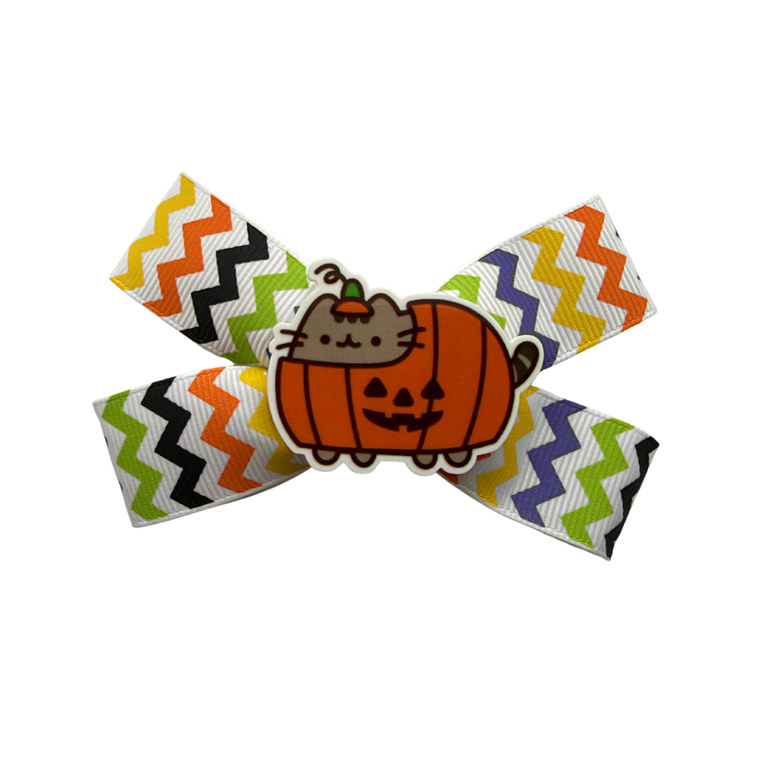 Pumpkin Cat Bow