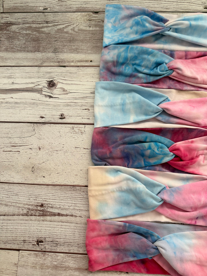 Cotton Candy Twist Headband