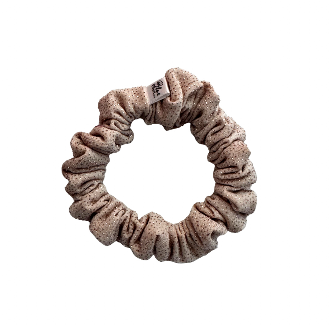 Champagne Glow Scrunchie