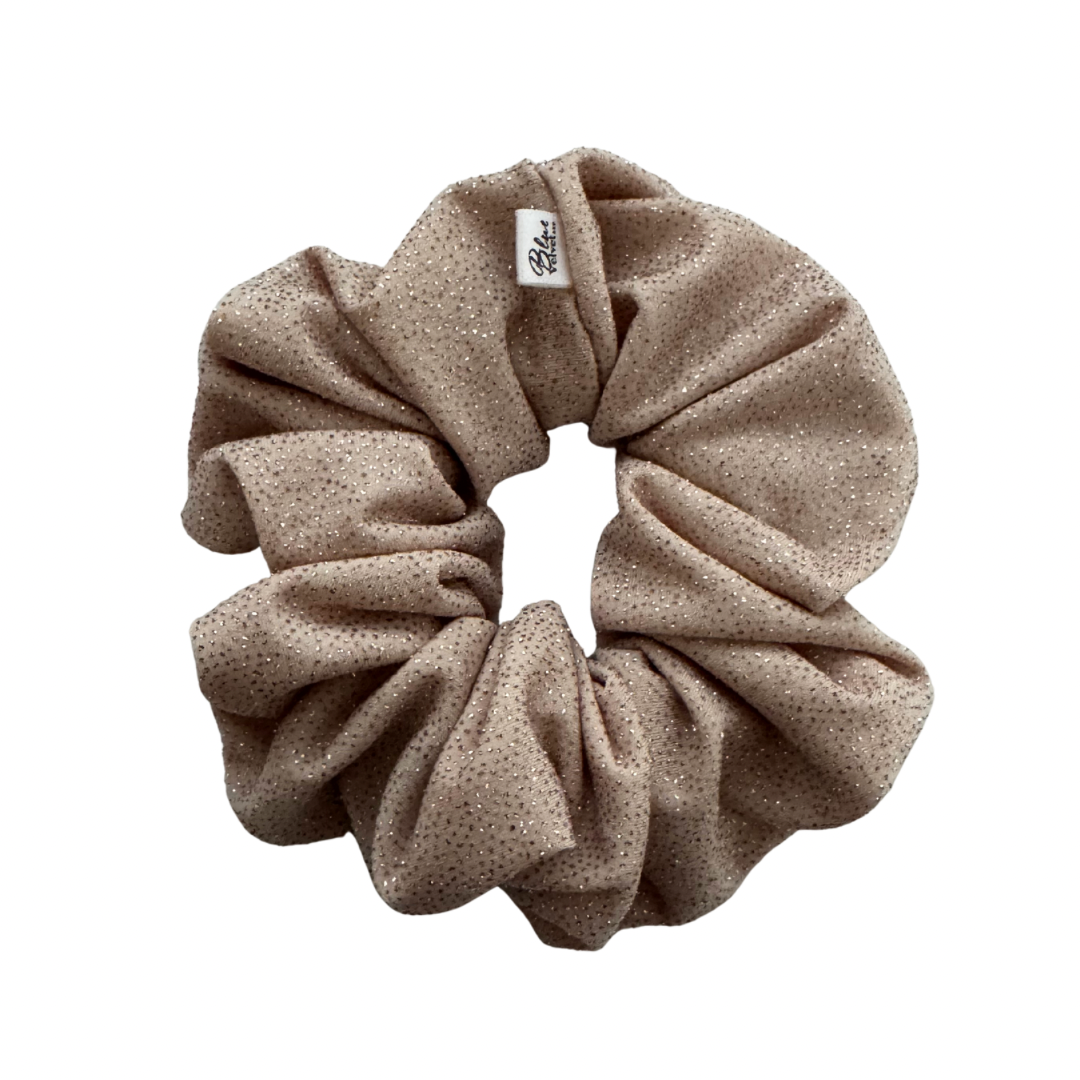 Champagne Glow Scrunchie