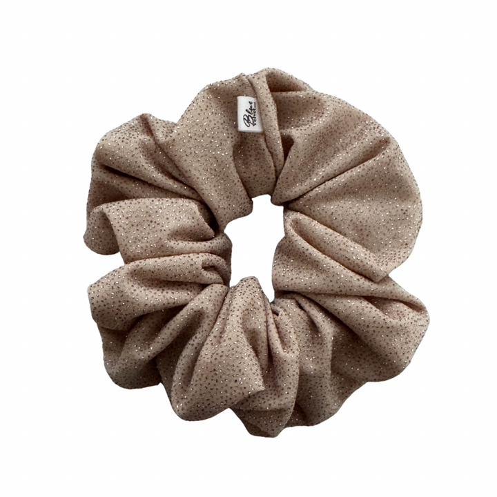 Champagne Glow Scrunchie