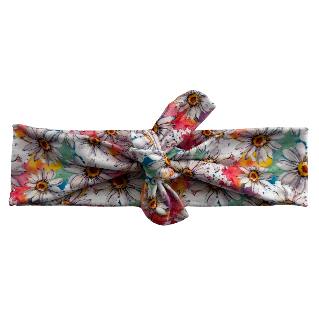 Daisy Tie Headband