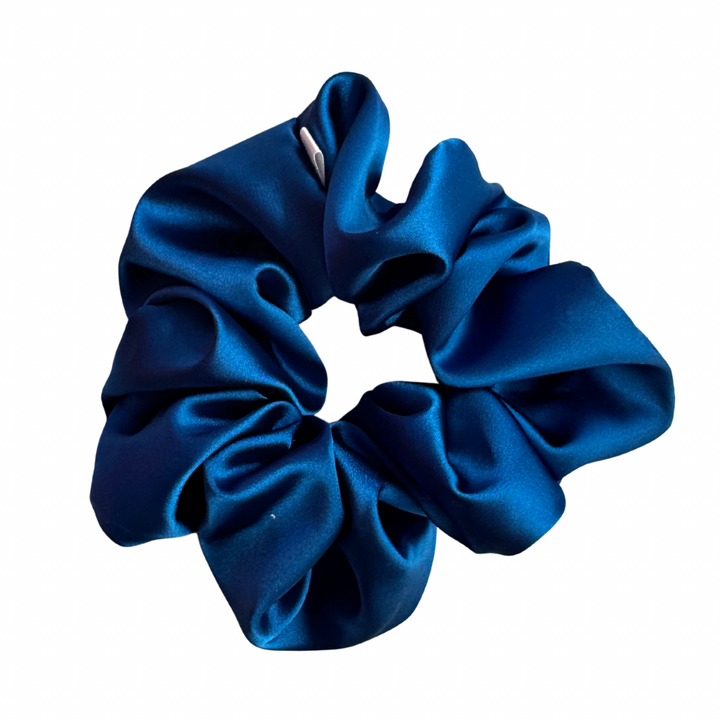 Royal Blue  XL Satin Scrunchie 