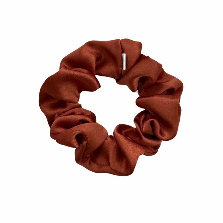 Satin Scrunchie, Copper Scrunchie, Hair Accessory