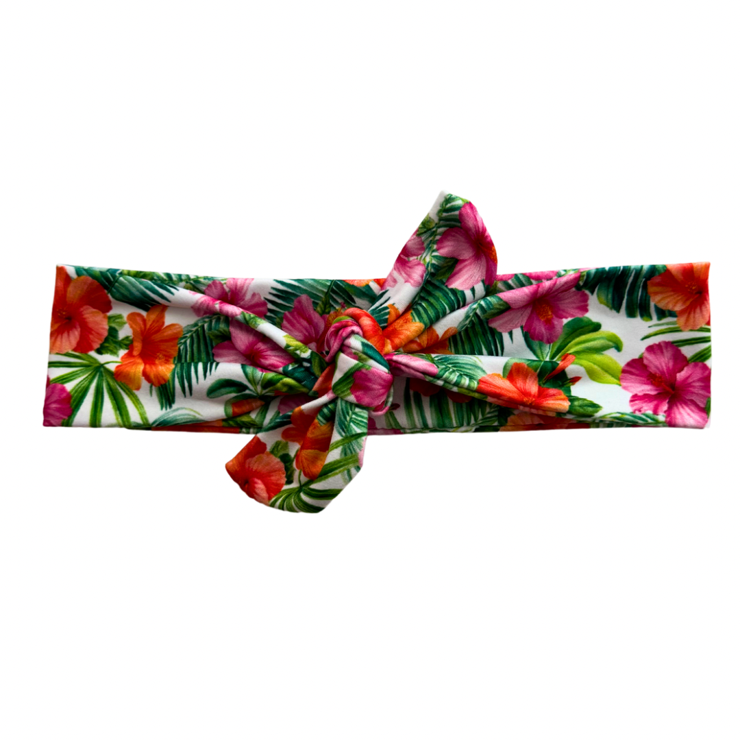 Hibiscus Love Tie Headband