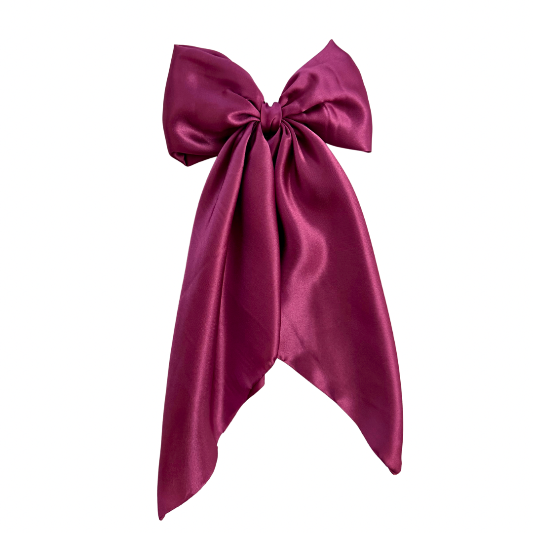 Violet Coquette Bow