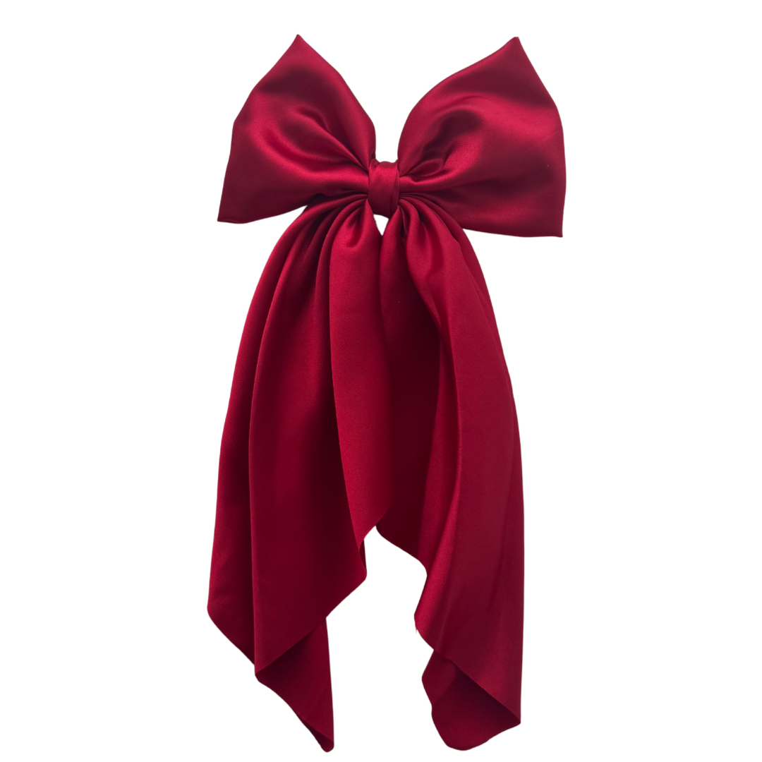 Red Coquette Bow