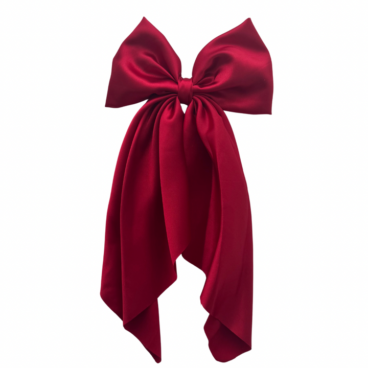 Red Coquette Bow
