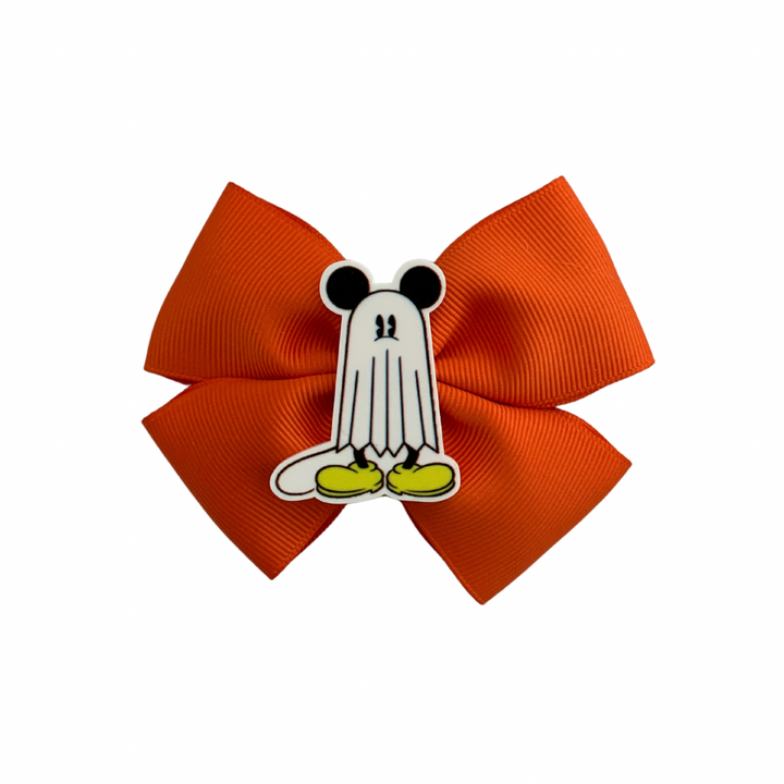 Ghost Mouse Hair Bow